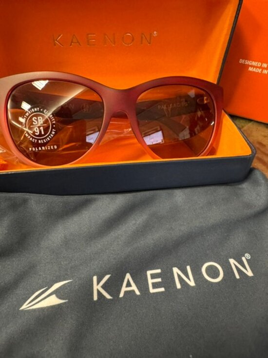 Kaenon Palisades Women\'s Polorized Sunglasses Cayanne w/Copper 55/18/139 Free SP main image 6